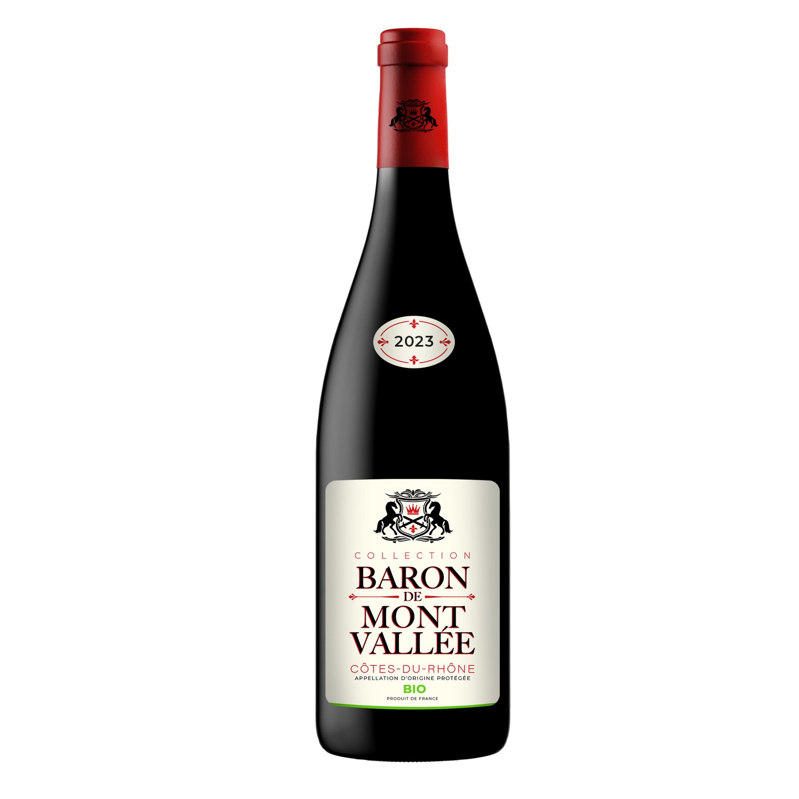 Vin Baron de Mont Vallée Côtes-du-Rhône BIO